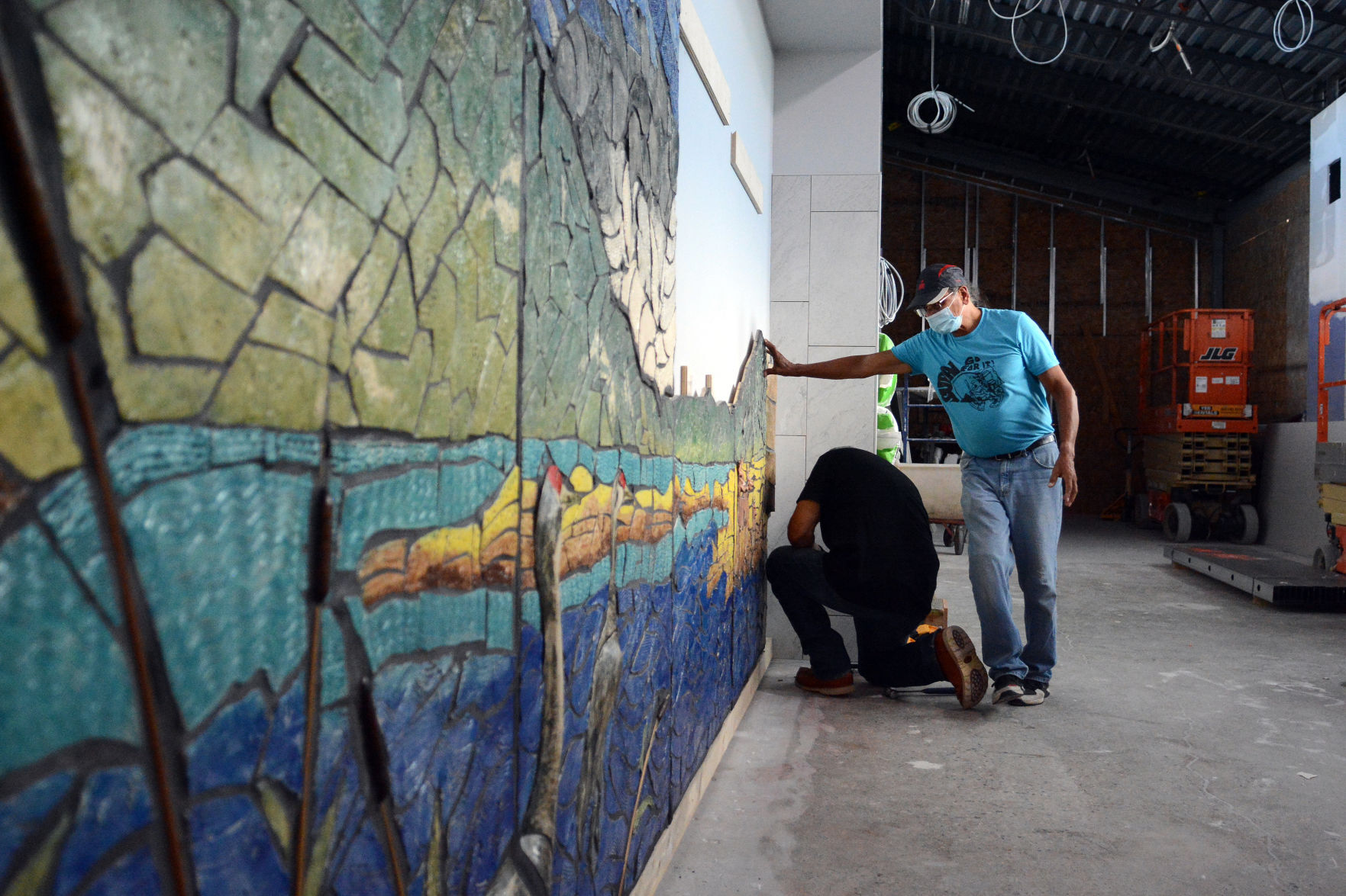 Little Eagle Arts Foundation mural for Baraboo middle school